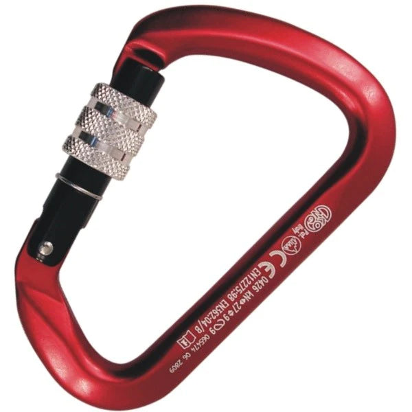 KONG Big D Alloy Screwgate Carabiner